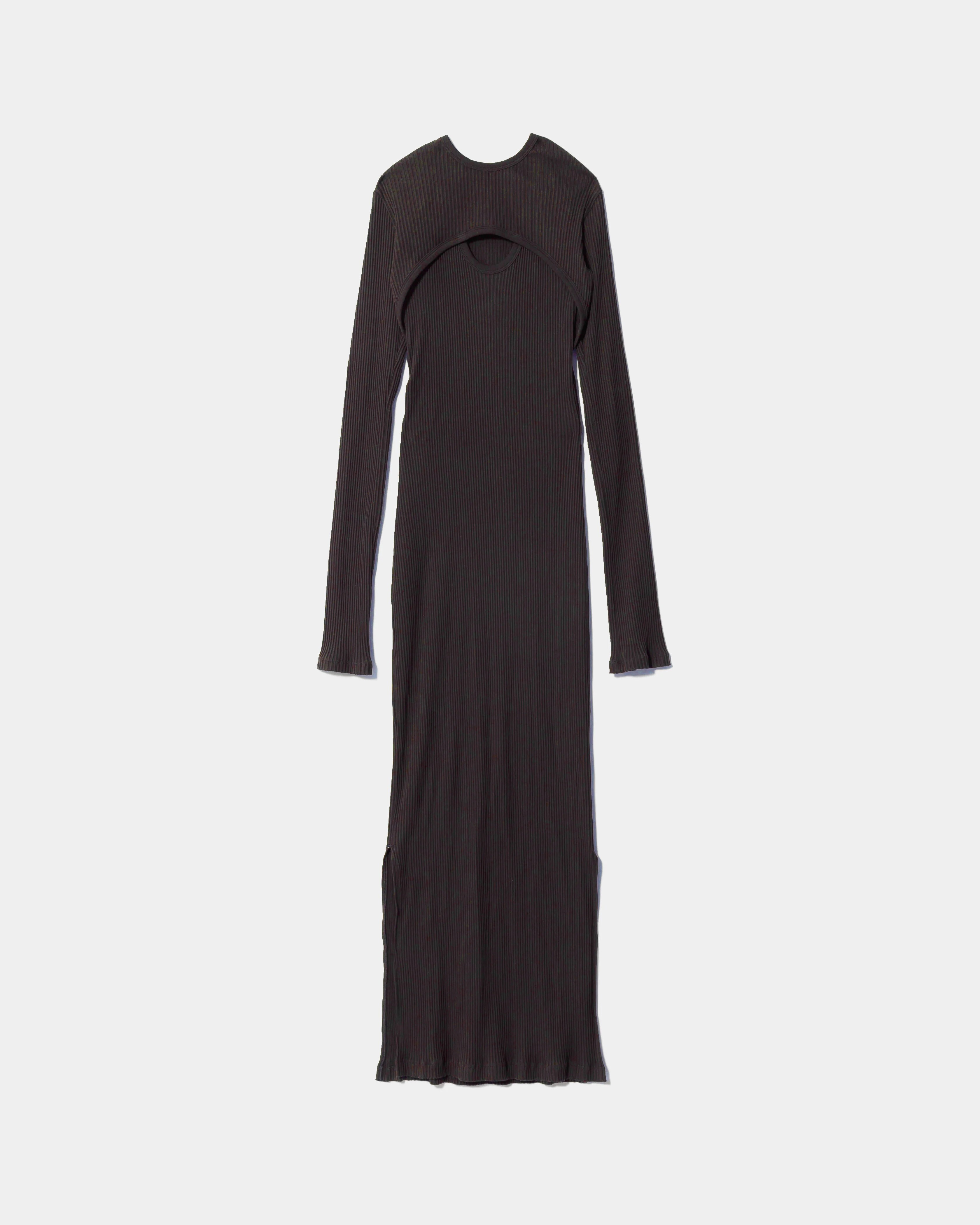 beautiful people Yconnect rasogiza rib long dress