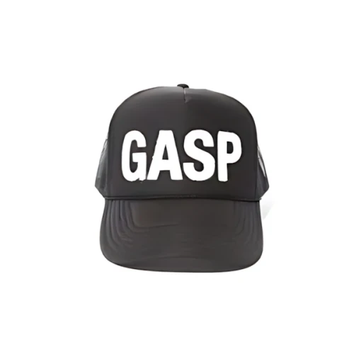 RUDE GALLERY LEATHER GASP MESH CAP - Collaboration by 上條 淳士