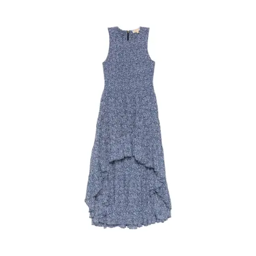 MICHAEL KORS floral-print smocked dress