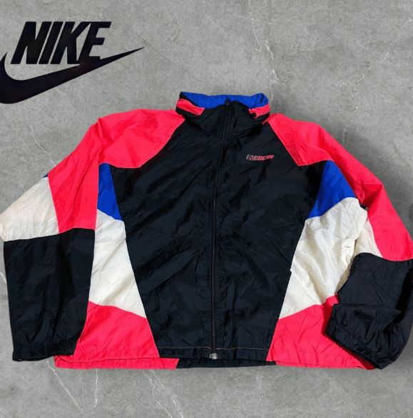 NIKE 銀タグナイロンジャケットマルチカラー