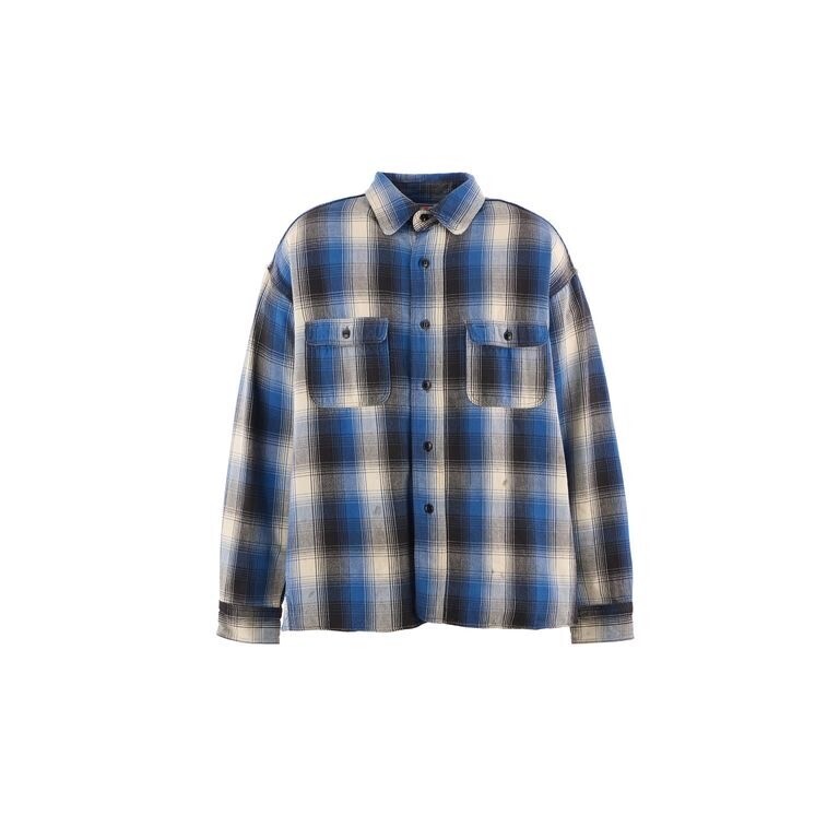 ©SAINT M×××××× BB_FLANNEL CHECK SHIRT