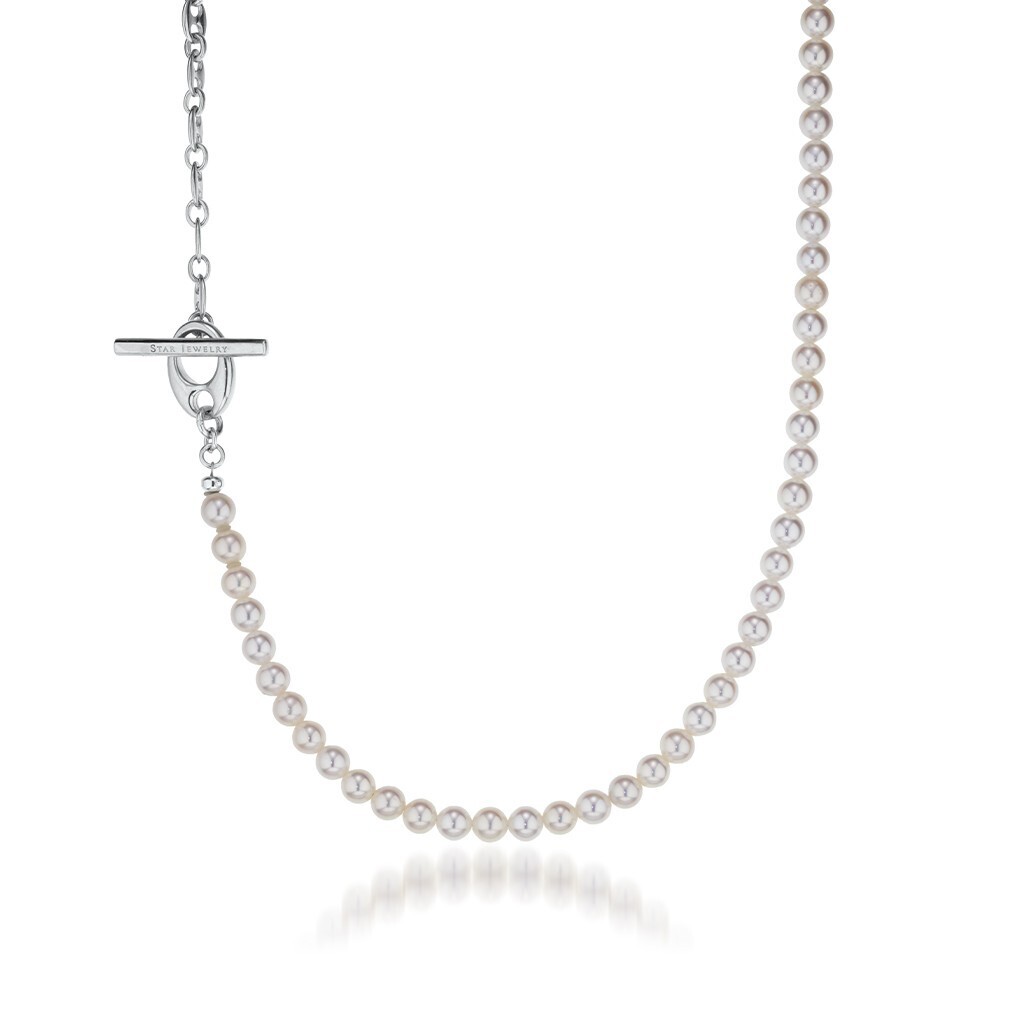 STAR JEWELRY SV925 ネックレス PUFFED ANCHOR
