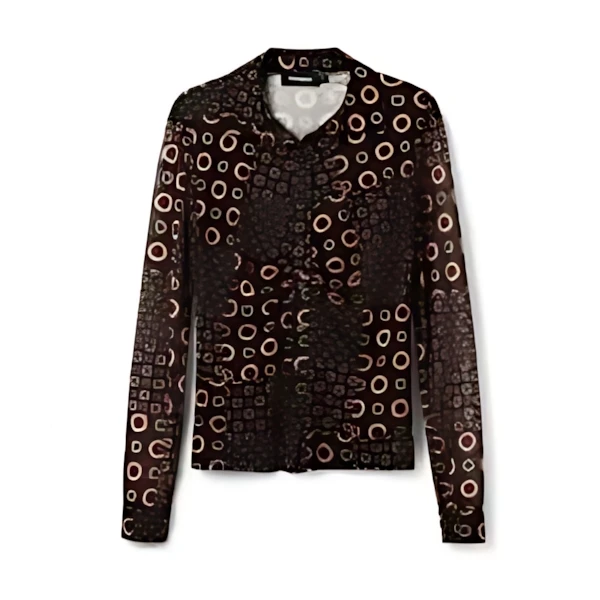 Desigual ッチワーク ギャザーTシャツ