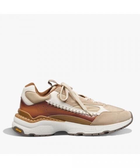 BERLUTI スカイランニング レザー&ナイロン スニーカー