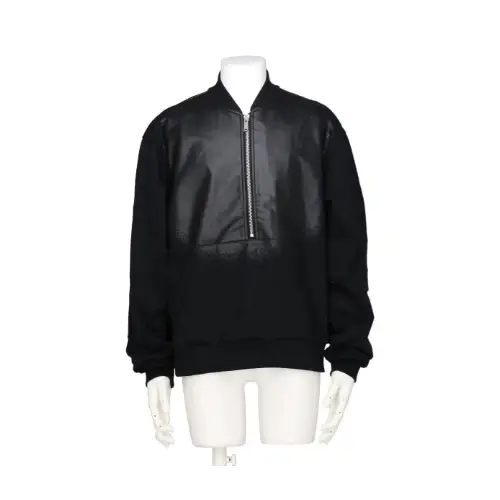 TAAKK LEATHER SWEAT BLOUSON