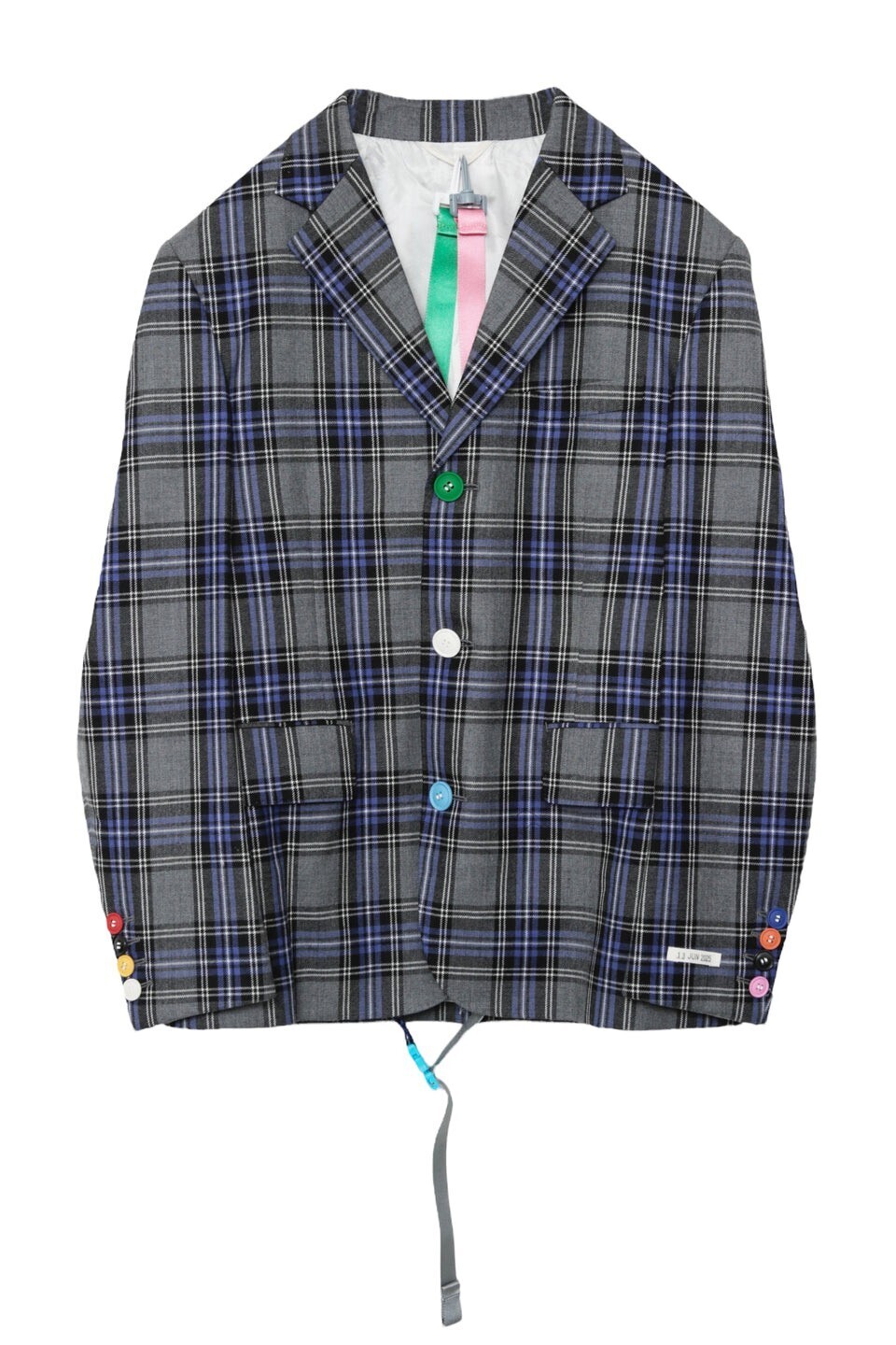 TSTS TSTS MULTI COLOR BUTTON BLAZER