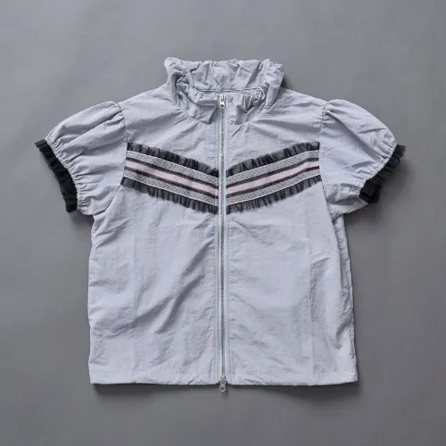 Torico Frill Line Zip Tops