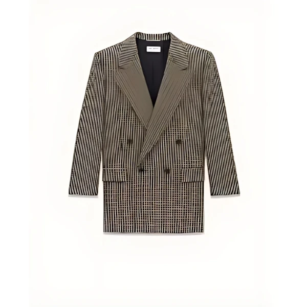 SAINT LAURENT ジャケット(ヴィシーウール)