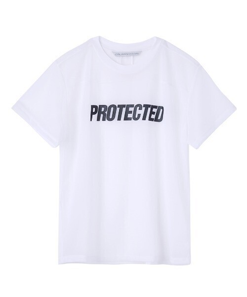 JOHN LAWRENCE SULLIVAN SEE-THROUGH PRINT T-SHIRT