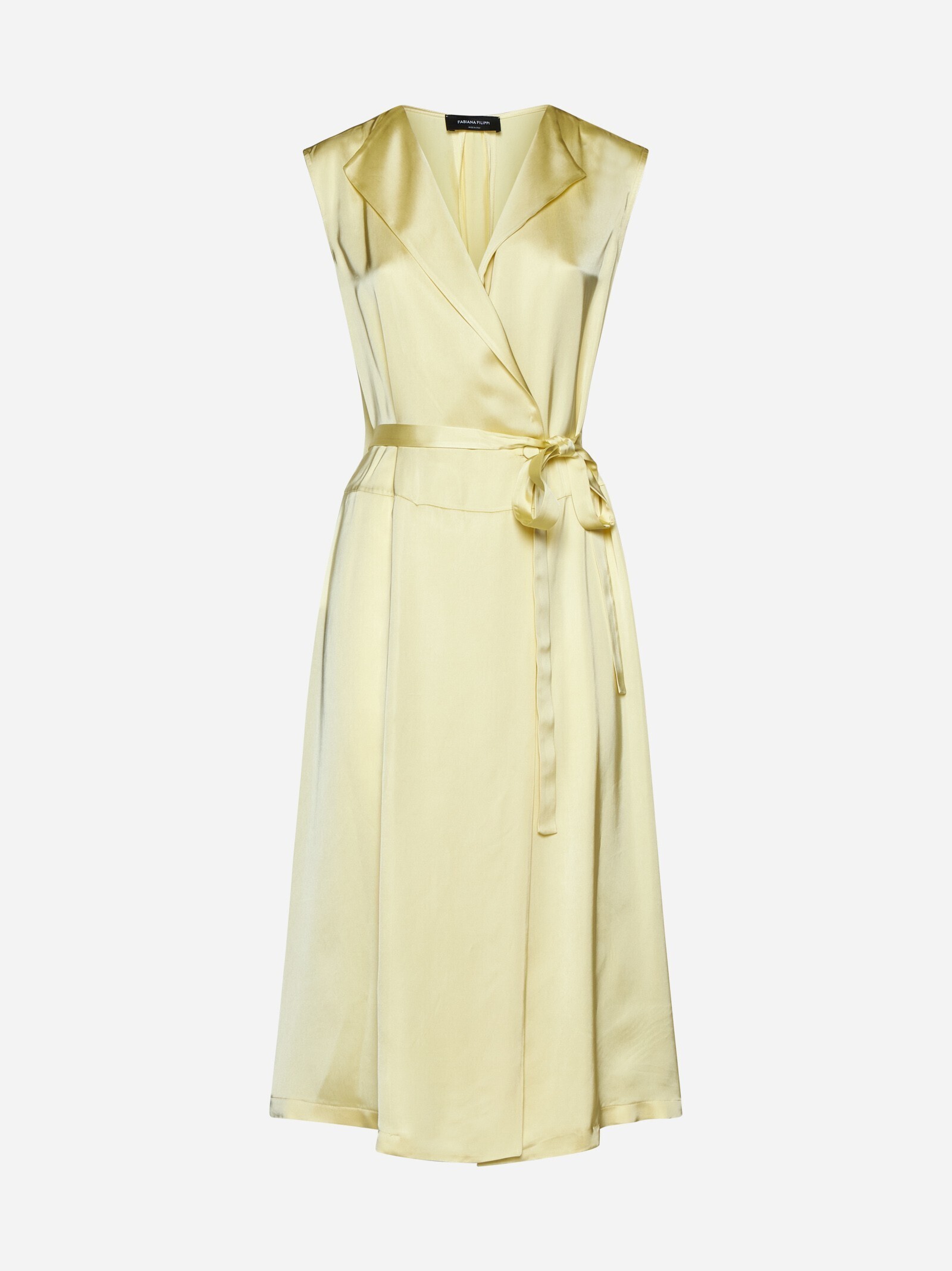 FABIANA FILIPPI Viscose belted dress