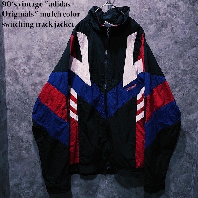 adidas 80's vintage "adidas Originals" switching design track jacke