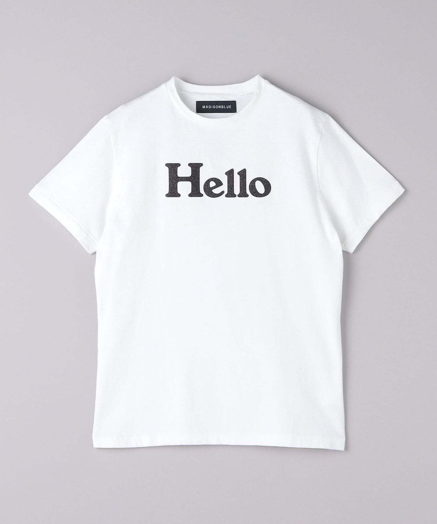 MADISONBLUE 10TH HELLO Tシャツ