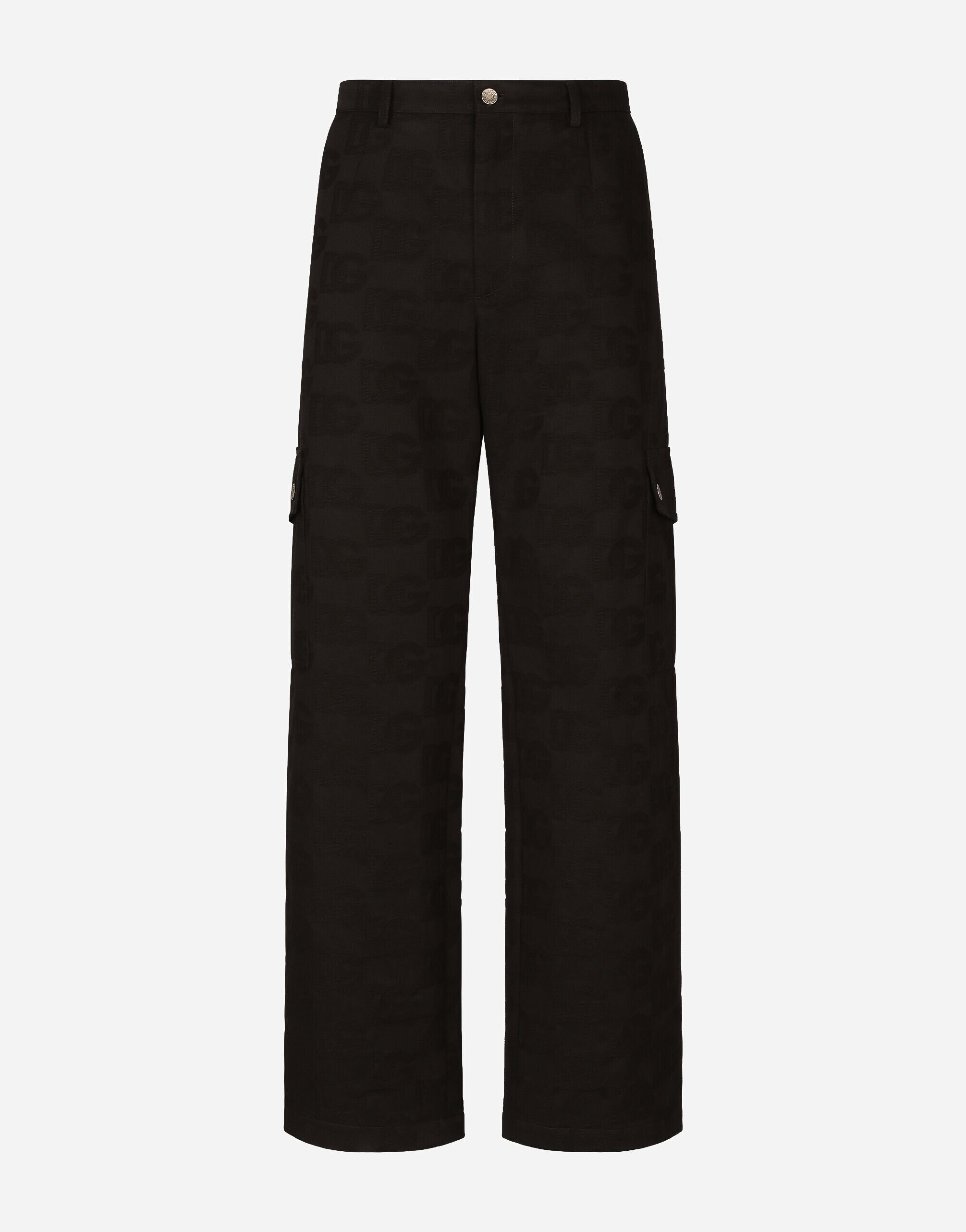 Dolce & Gabbana カーゴパンツ コットン DGロゴジャカード