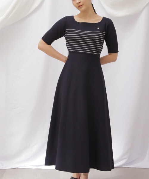 JILL by JILL STUART 【eS】ソウバリフレアニットワンピース