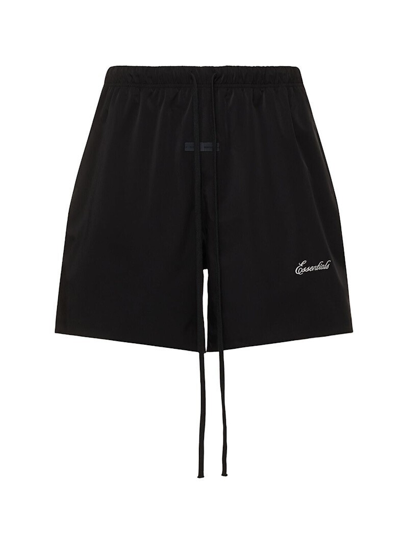 Fear of God ESSENTIALS Sporty nylon soccer shorts