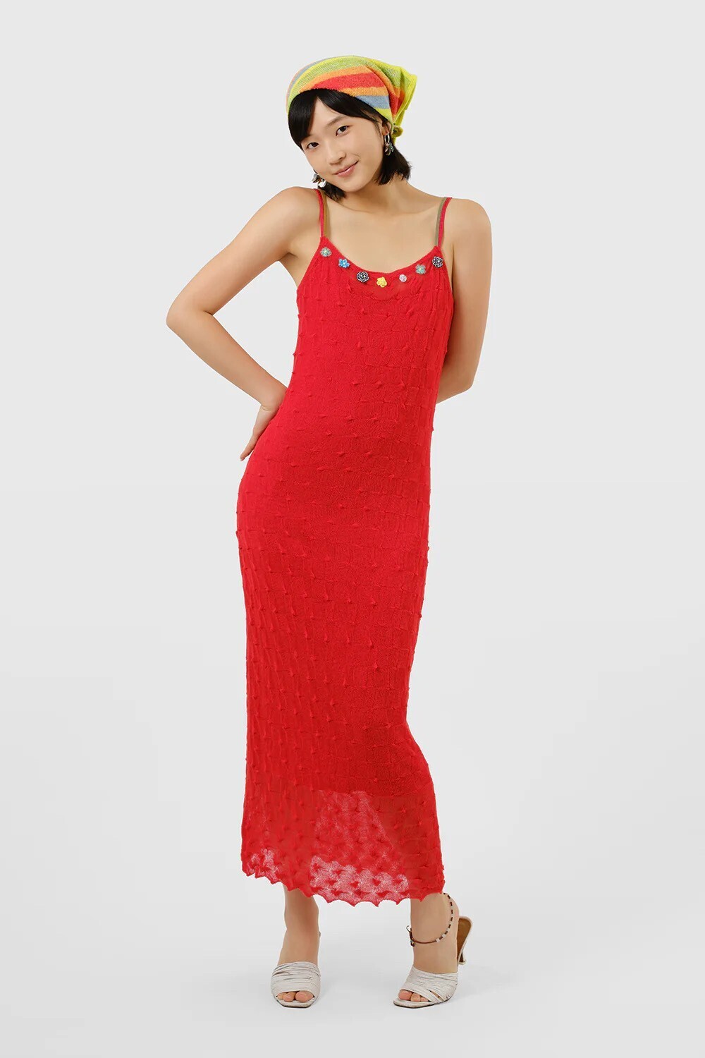YANYAN BORLOR CAMI DRESS