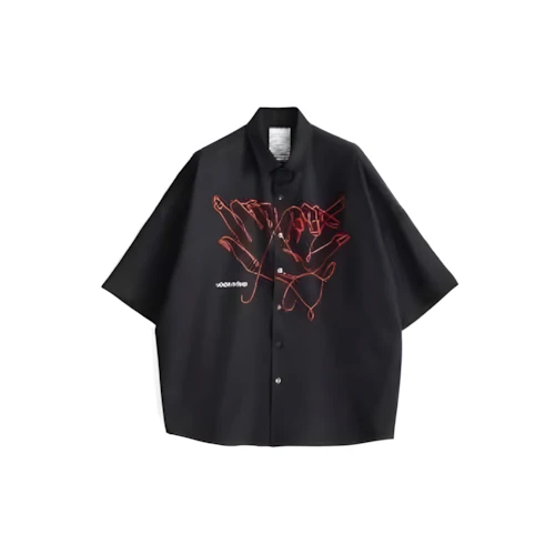 SHAREEF "HAND" S/S BIG SHIRTS