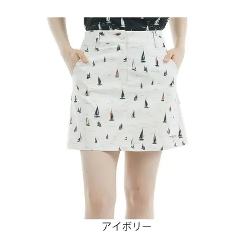 Tommy Hilfiger Golf ヨットプリントスカート