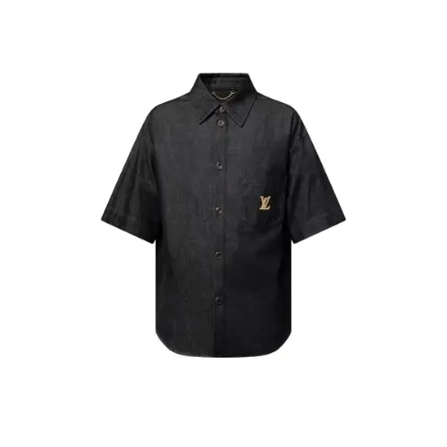LOUIS VUITTON ショートスリーブシャンブレーシャツ