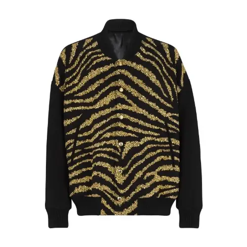 Balmain ゼブラパターン ボンバージャケット