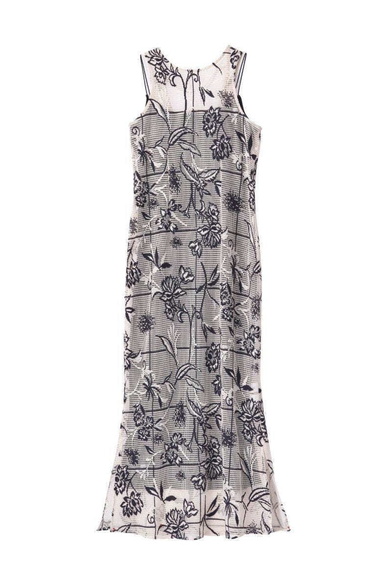 Knuth Marf mesh jacquard one piece