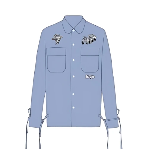 LOUIS VUITTON シグネチャーレギュラーロングスリーブシャ