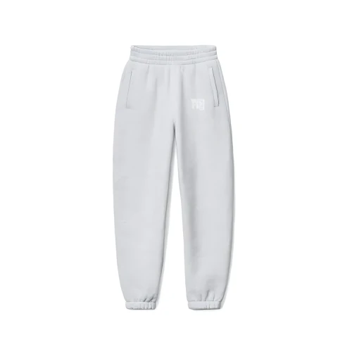 Alexander Wang ストラクチャードテリー パフロゴ スウェットパンツ