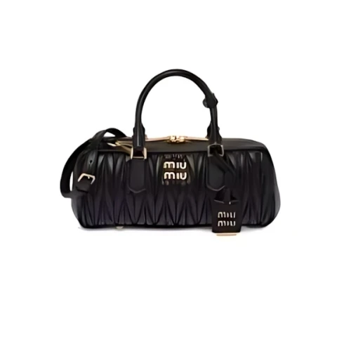 MIU MIU Arcadie matelassé nappa leather bag