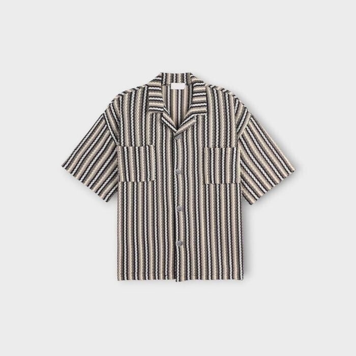 ASCLO Havana Knitting Short Sleeve Shirt