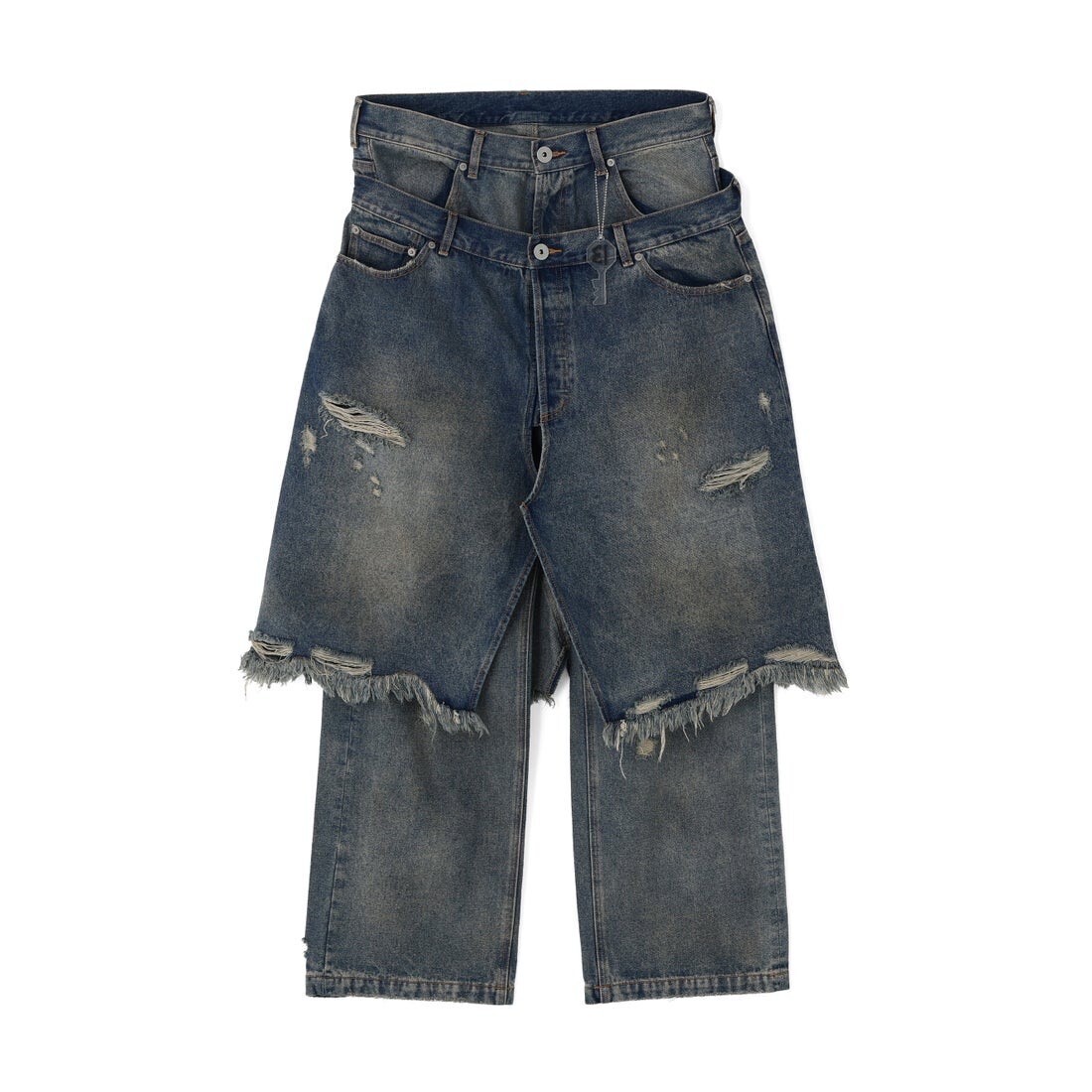 FR(13)NDS Layer Denim Shorts （ブルー）