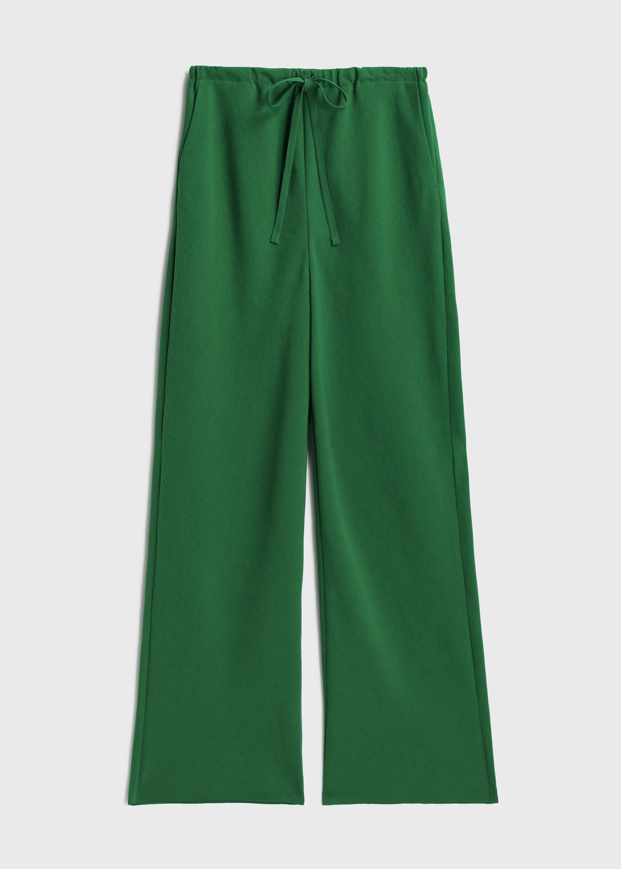Bed&Breakfast Back Satin Dry Georgette Pants