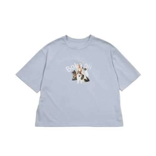 Boka nii CAT STAR Tシャツ