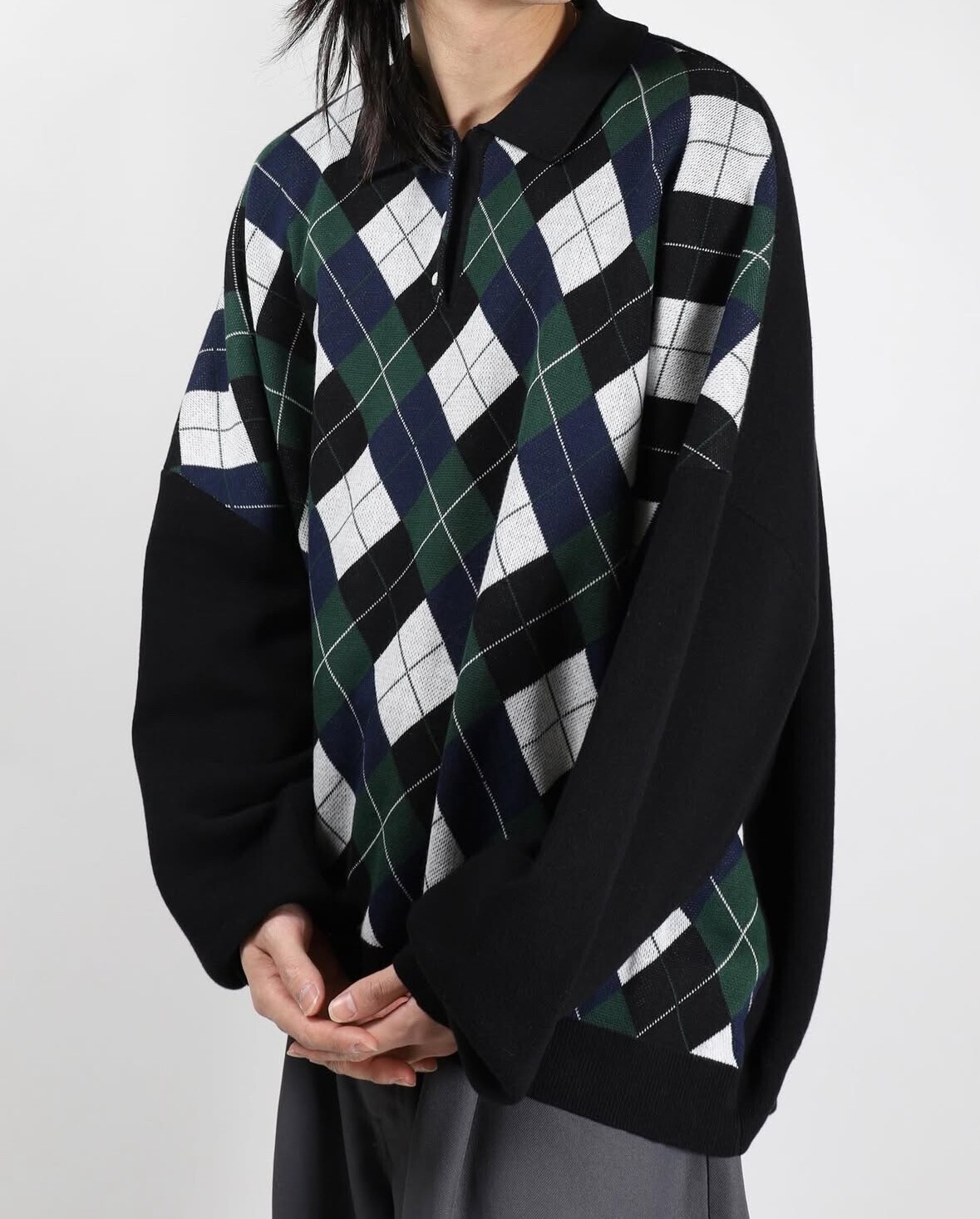 BASICKS Argyle Sport Knit