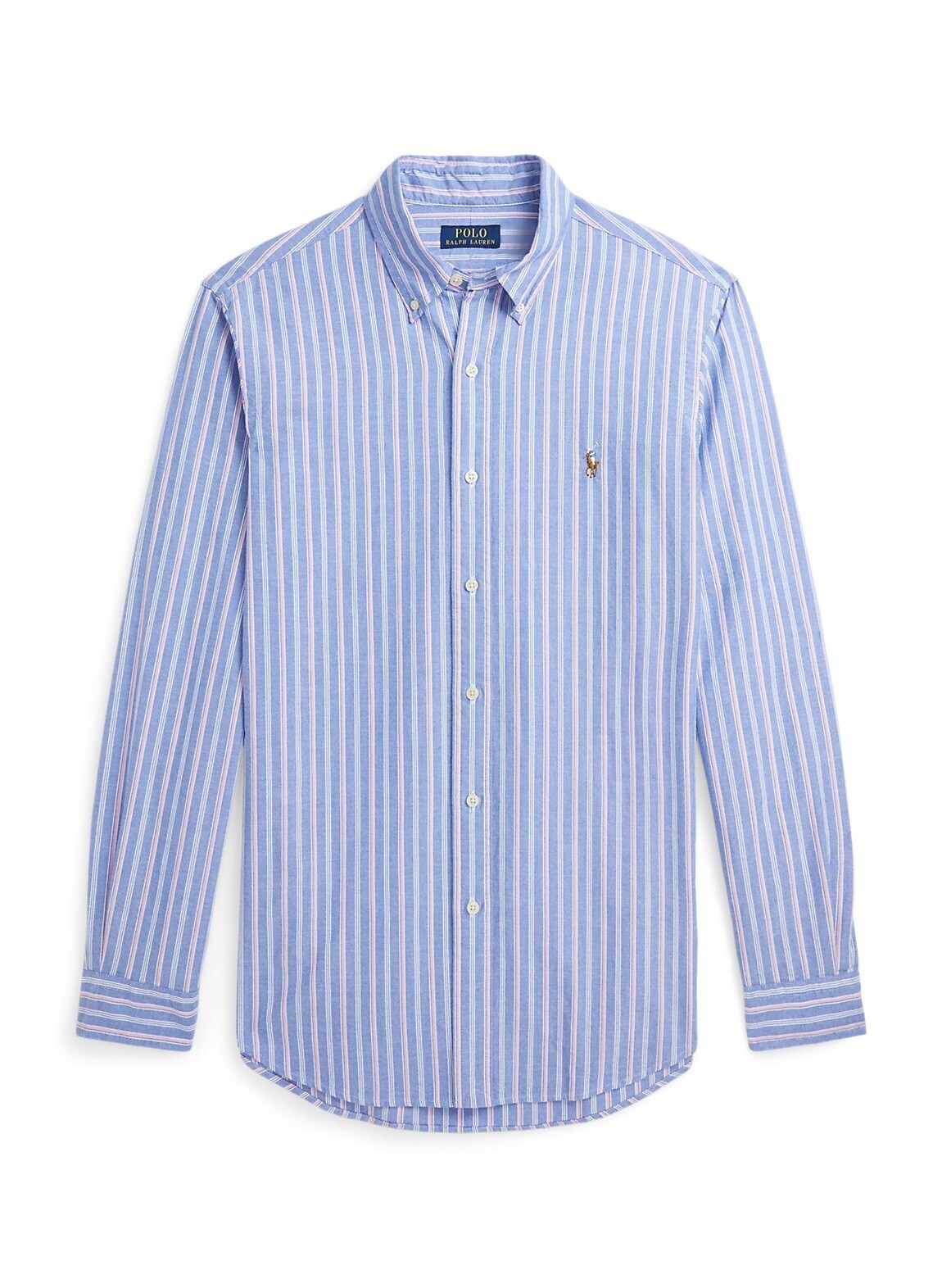 POLO RALPH LAUREN クラシック フィット ストライプド オックスフォード シャツ