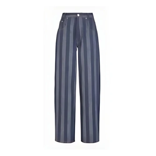 FENDI Blue Pequin denim pants