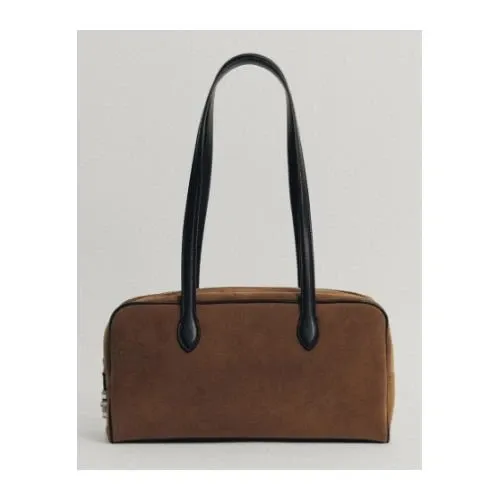 TOUT Y EST SAC LOQUET SMALL SUEDE BROWN