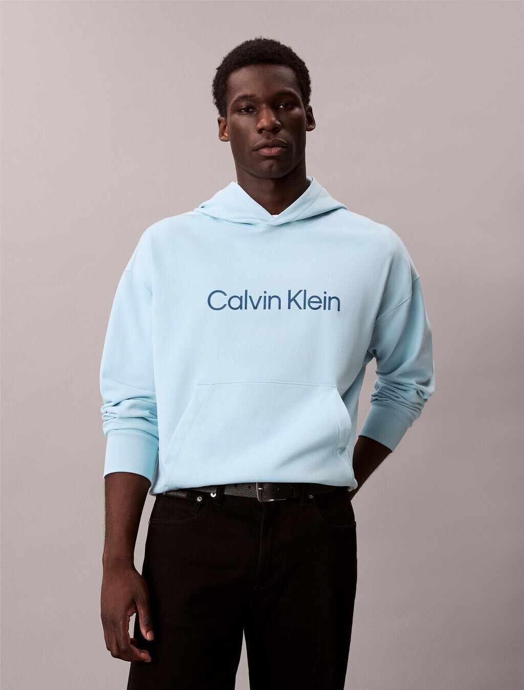Calvin Klein Standard Logo Premium Terry Hoodie