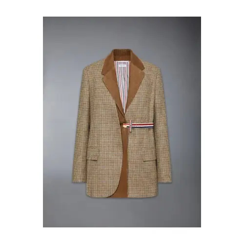 THOM BROWNE ガンクラブ チェック チェビオットツイード スポーツコート