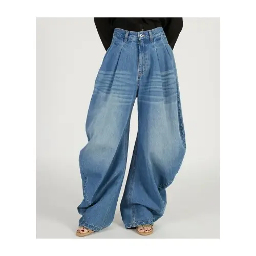 PRANK PROJECT Drape Denim Pants