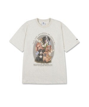 SCULPTOR PUPPY FRIEND T-SHIRT/パピーフレンドＴシャツ