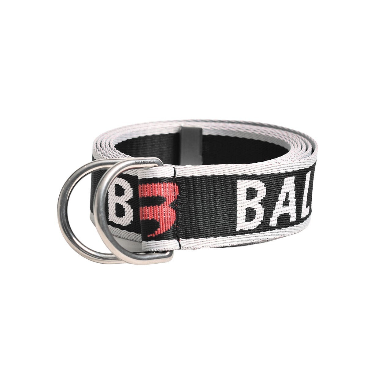 Balenciaga D RING BELT 35/GRAY/RED(703137210AA)