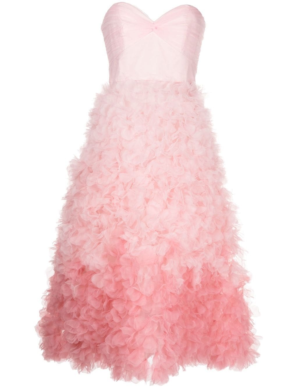 Marchesa Notte グラデーション ドレス