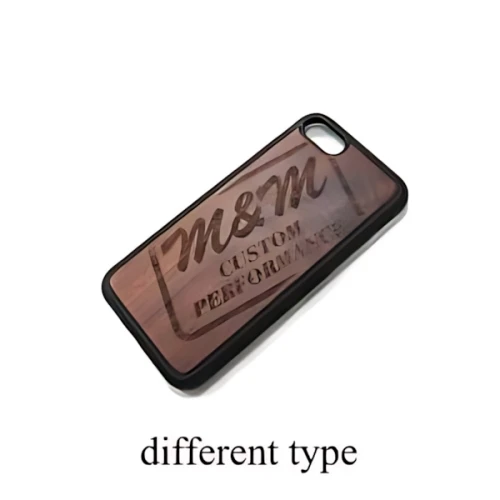 M&M CUSTOM PERFORMANCE WOOD IPHONE CASE DESIGN A (IPHONE7/8)
