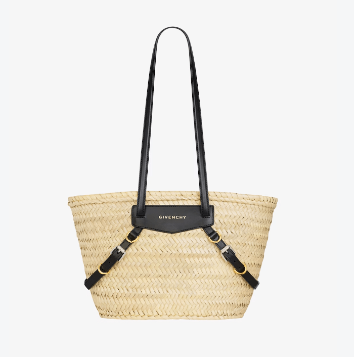GIVENCHY ヴォワイユー バスケット スモール ラフィア