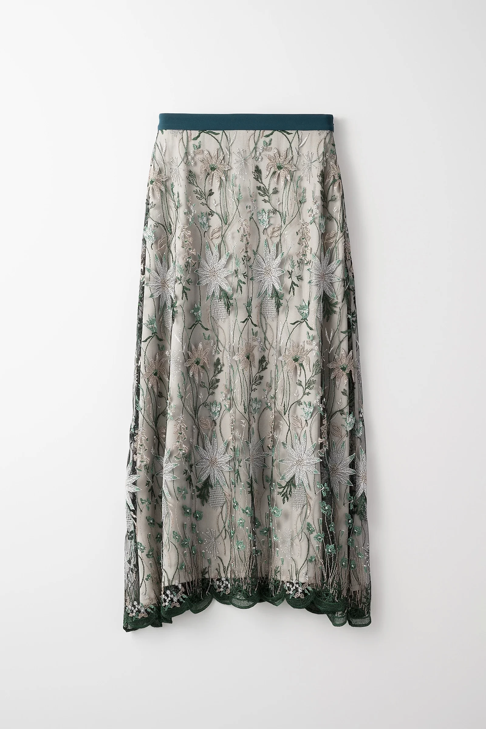 MURRAL Everlasting embroidery lace skirt
