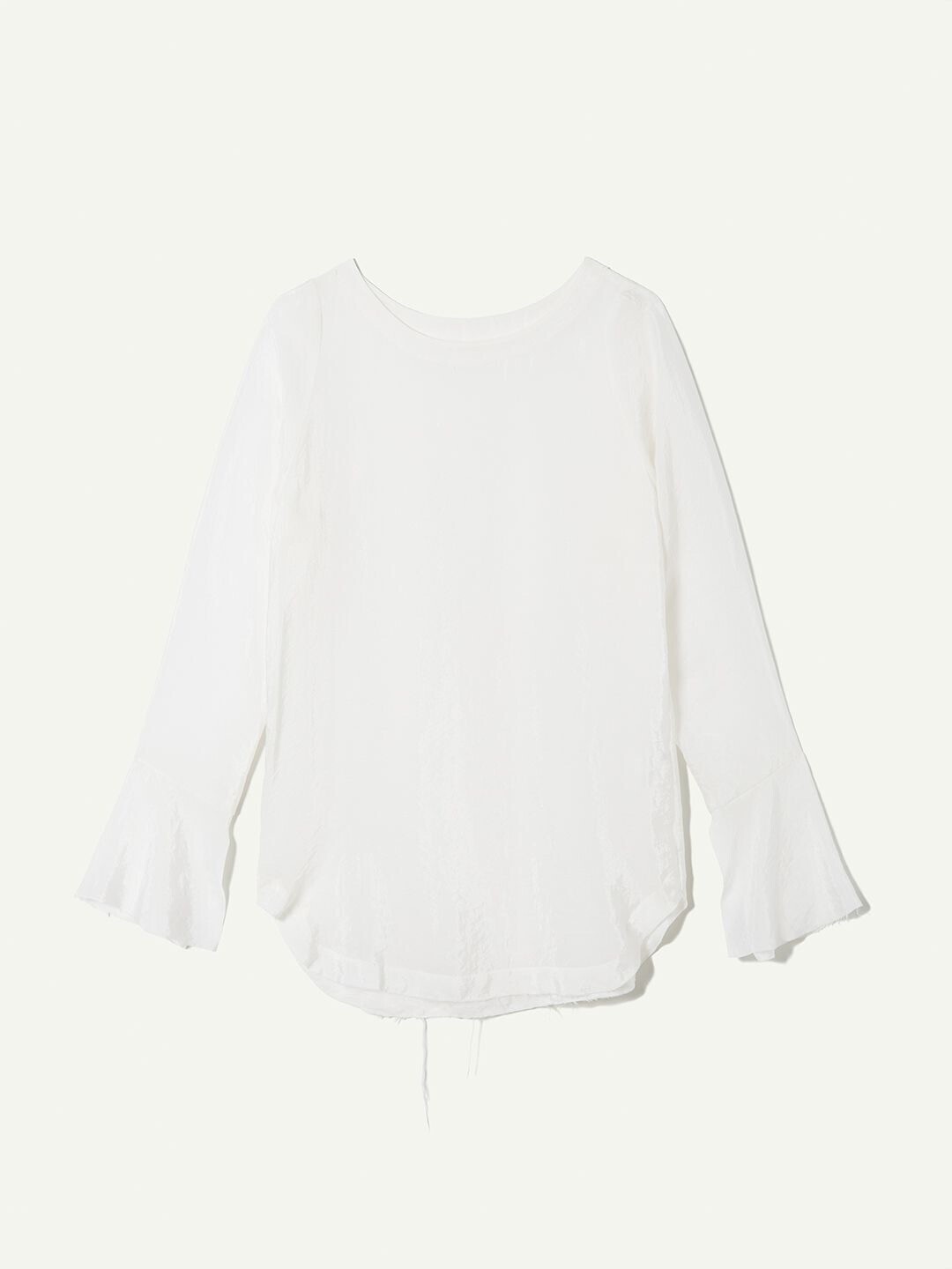 leinwande Cupro Flair Sleeve Top