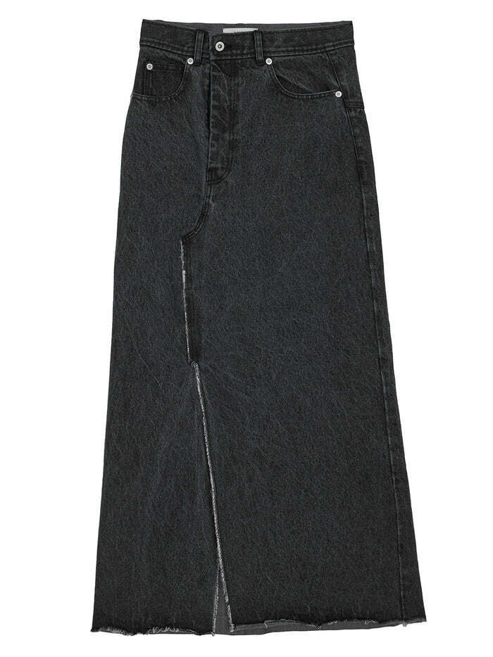 AMERI VINTAGE DENIM DOCKING COMBINE SKIRT