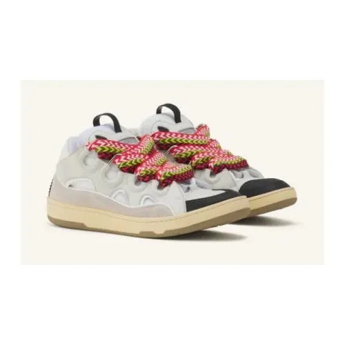 LANVIN CURB SNEAKERS IN LEATHER
