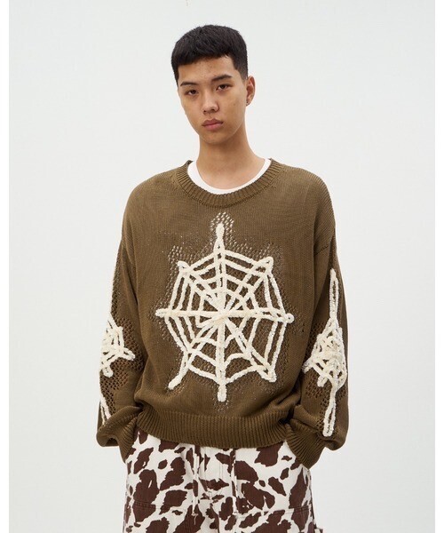 DISCOVERED MOLE SPIDER MESH KNIT