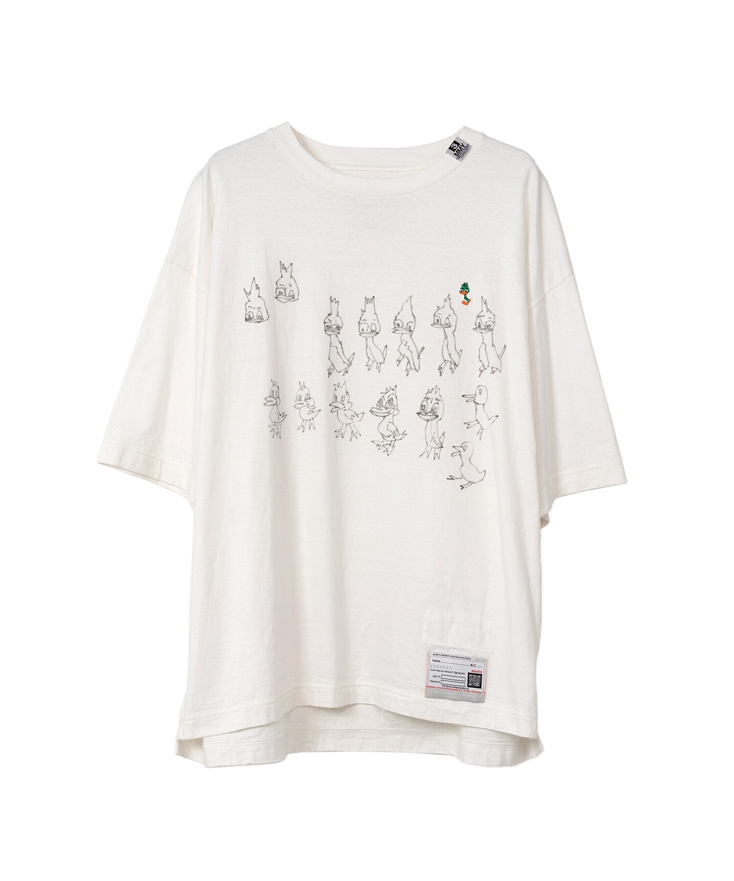 Maison MIHARA YASUHIRO Ducks Printed T-shirt